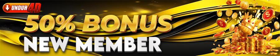 BONUS NEW MEMBER 50%